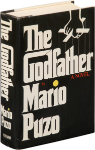 The Godfather cubierta libro. GP Putnam's Sons Pub. 1969