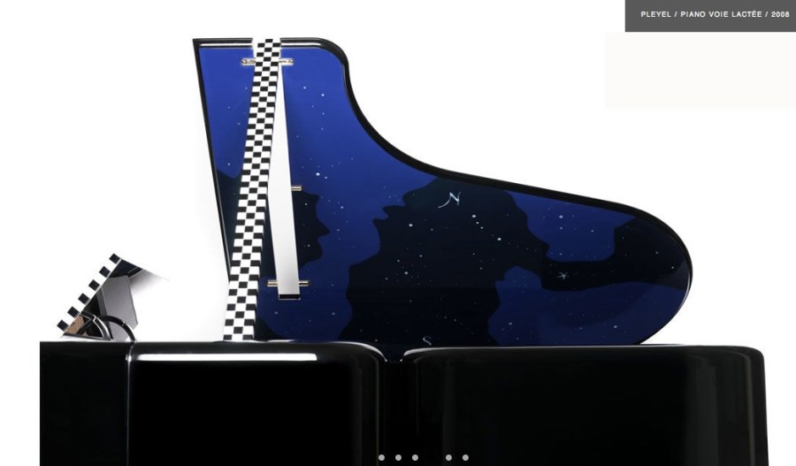 Pleyel, piano Vía Láctea, 2008