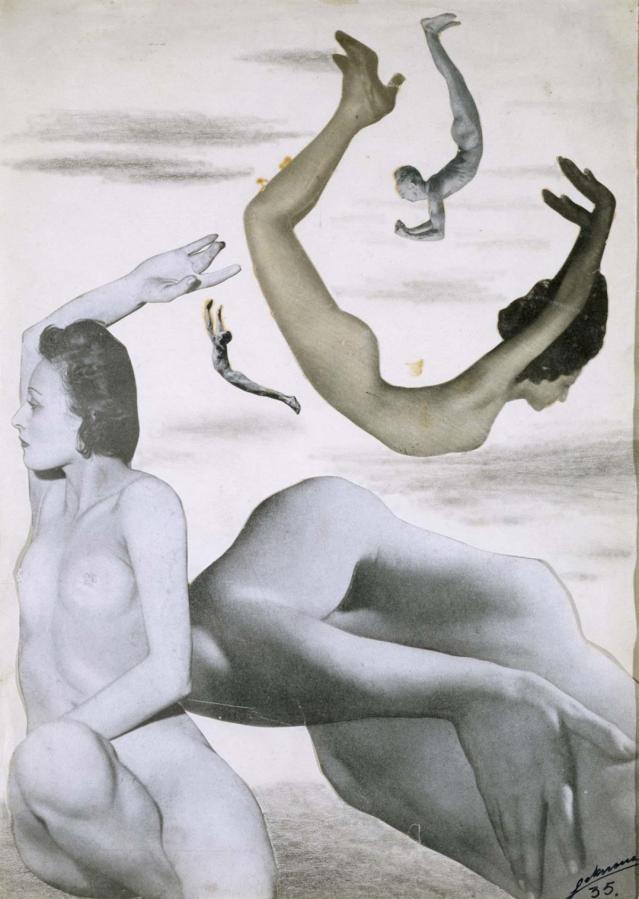 Ausencias. 1935. Collage, 36 x 26 cm. ©Hermanos del artista