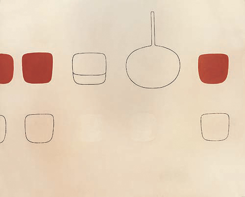 Egypt Series No. 2, 1972, Oil on canvas, 204 x 254cm (80 x 100 in) Albright-Knox Art Gallery www.albrightknox.org © Estate of William Scott 2011